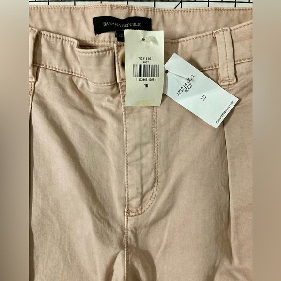NWT Banana Republic Women’s Size 10 Light Pink Pants - Picture 3 of 9